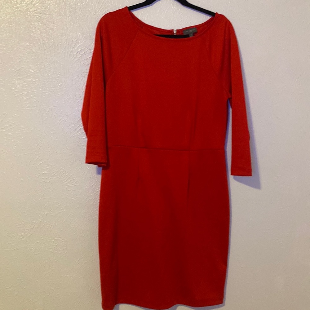 Stunning red sheath dress